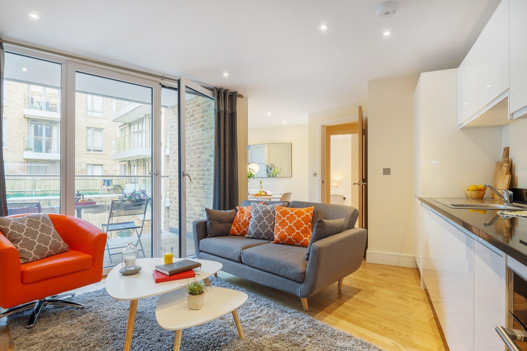 Two Bedroom Serviced Apartment With Balcony In Weymouth Building, Deacon Street Londýn Exteriér fotografie