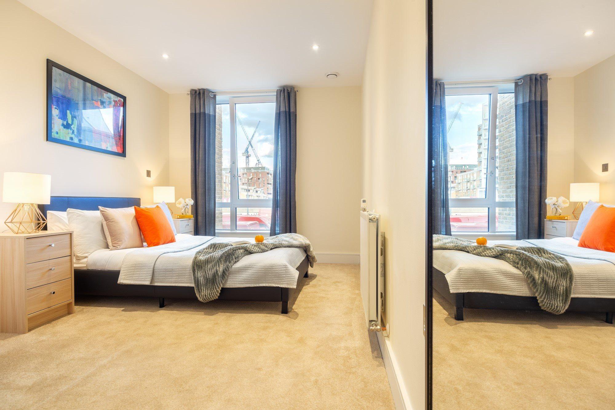 Two Bedroom Serviced Apartment With Balcony In Weymouth Building, Deacon Street Londýn Exteriér fotografie