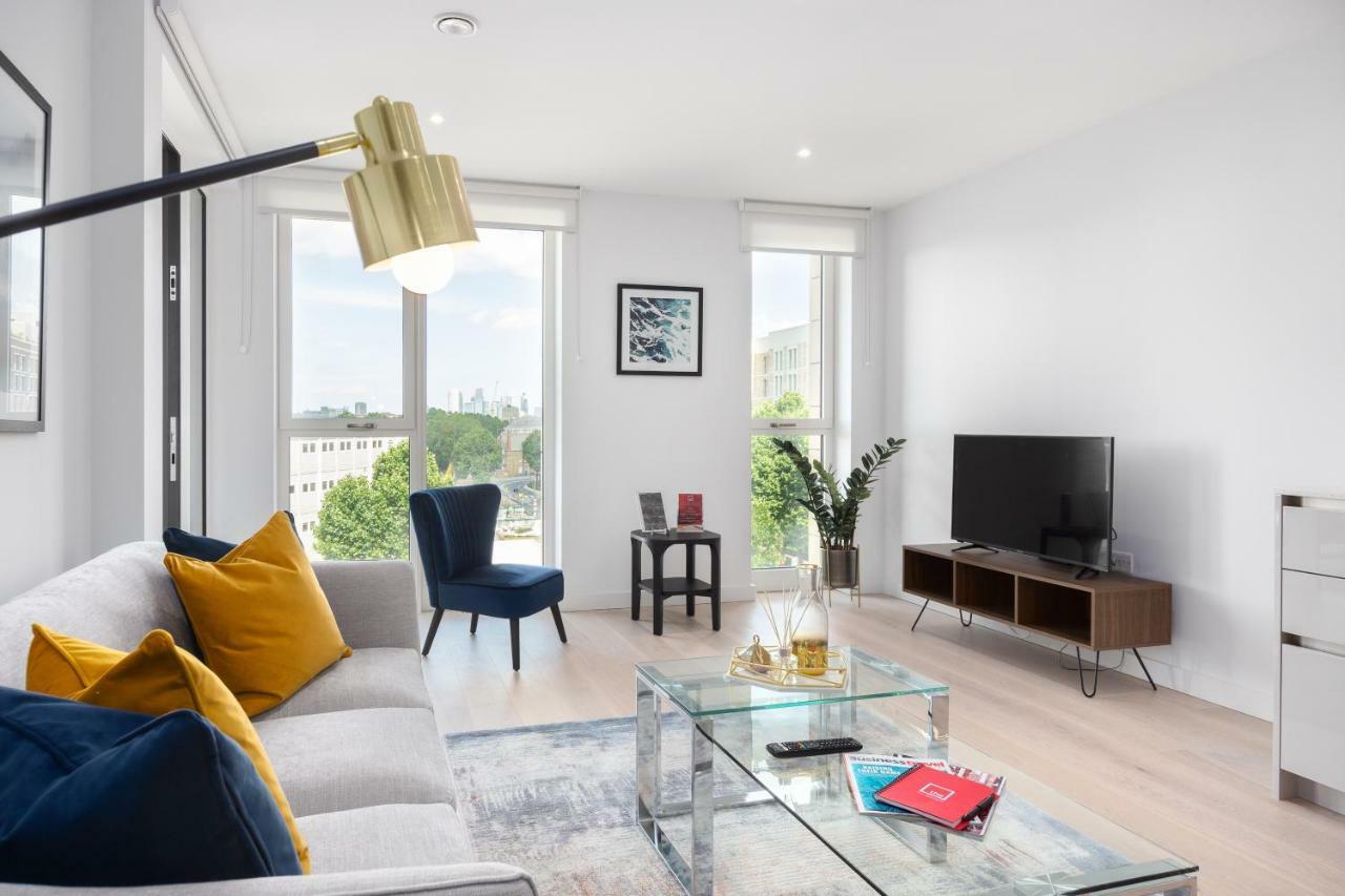 Two Bedroom Serviced Apartment With Balcony In Weymouth Building, Deacon Street Londýn Exteriér fotografie