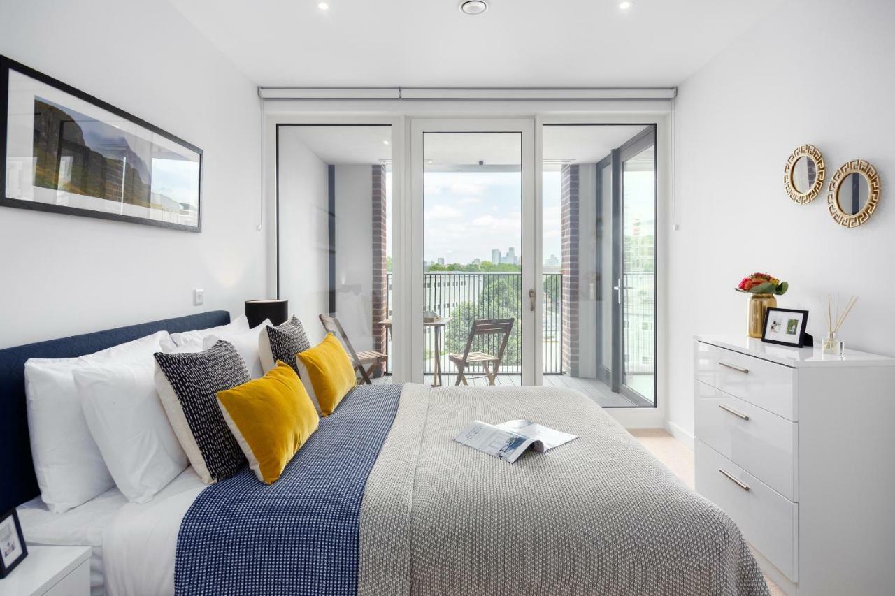 Two Bedroom Serviced Apartment With Balcony In Weymouth Building, Deacon Street Londýn Exteriér fotografie